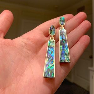 Kendra Scott sold out 2018 Abalone Carson earrings